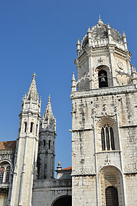Portugāle, Hieronīma, Lisabonas, pilsēta, dekadents, klosteris, baznīca