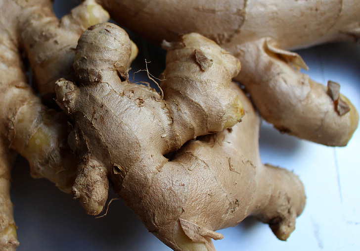 root, ginger, spice, food, ingredient, fresh, healthy