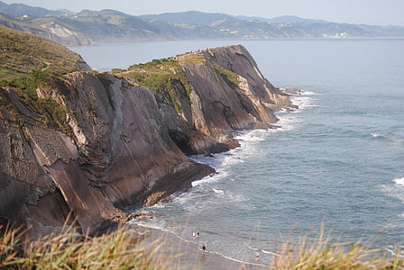 Баската страна, flysch маршрут, пейзаж, Коста, море, плаж, Анхел Перес
