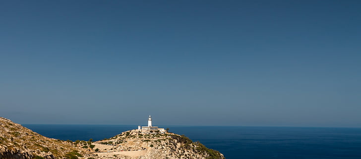 Cap de formentor, Formentor, Mallorca, Skjær, Nord mallorca, Middelhavet, svingete vei