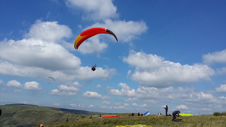 Paragliding, Segelflugzeug, Sport