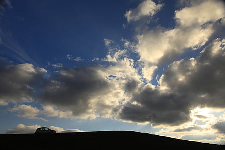 bầu trời, núi, cảnh quan, Thiên nhiên, đám mây, bầu trời xanh, Serra