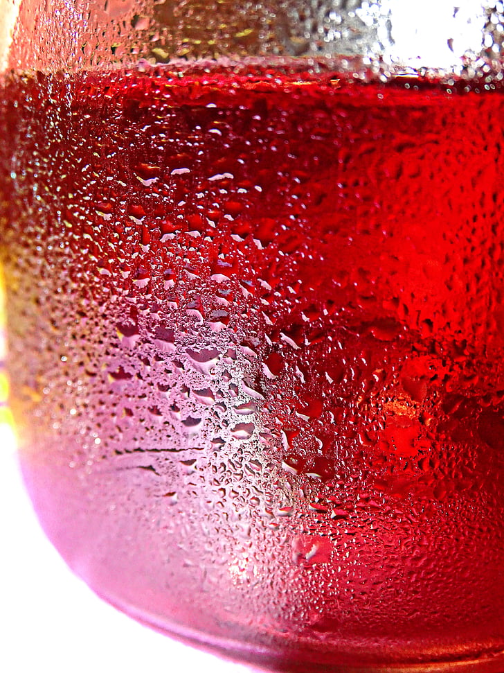 стъкло, вино, Роза, свежест, капка вода, алкохол, кухня