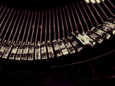 skrivemaskin, skrive, Vintage, Vintage skrivemaskin, retro, brev, nostalgi