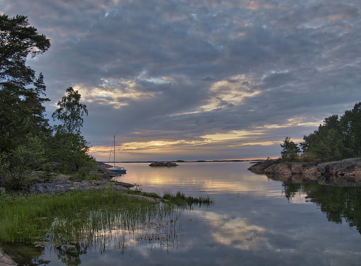 Baltského mora, Švédsko, rezervované, more, pobrežie, Príroda, prežívaj dovolenky