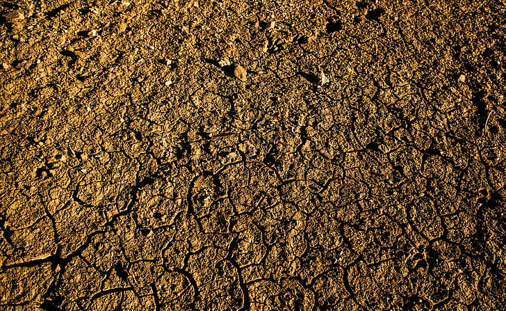 tekstura, Zemlja, pesek, suša, narave, razpoke, tal