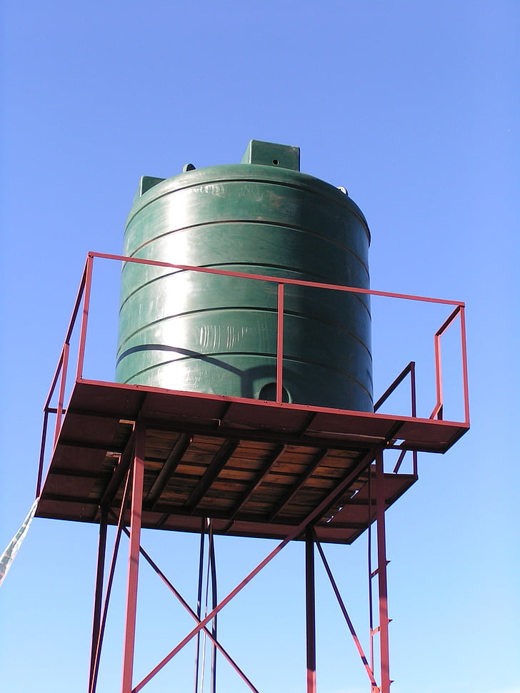 water tank, water tower, water, sanitary