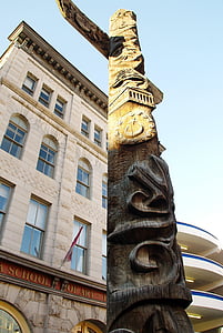 Kanada, Ottawa, Totem, indián, Múzeum, civilizáció, Galéria