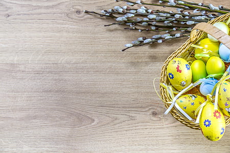 jaja, podstawą, symbolem Wielkanocy, ozdoby, pisanki, Wielkanoc, tradycja