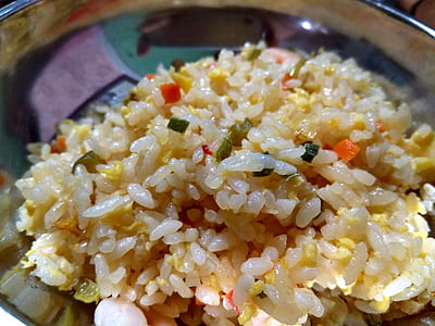 fried rice, dining, cooking, food, meal, vegetable, gourmet