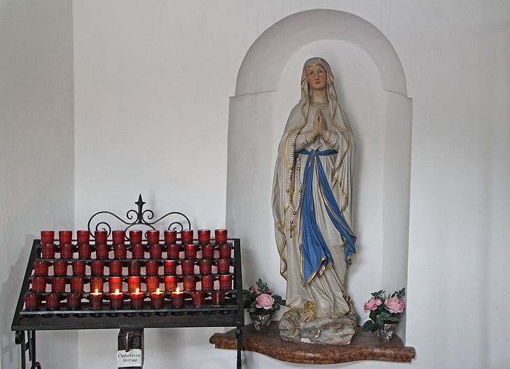 emlékmű, Maria, anyja Mária, Imádkozzatok, hisz, hit, Christen