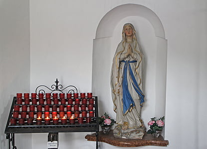 Památník, Maria, matka mary, Modli se, Věřte, víra, Christen