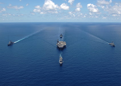 u s navy, battleships, navy, sky, ocean, sea, clouds