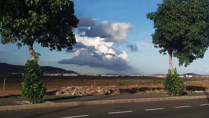 clouds, nature, sky
