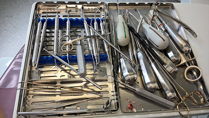 tandlæge, værktøj, Dental, udstyr, medicin, tandpleje, klinik