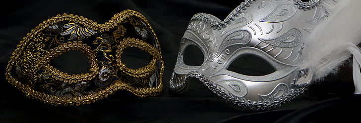 maschera, Carnevale, Venezia, misterioso, chiudere, storia d'amore, Carneval