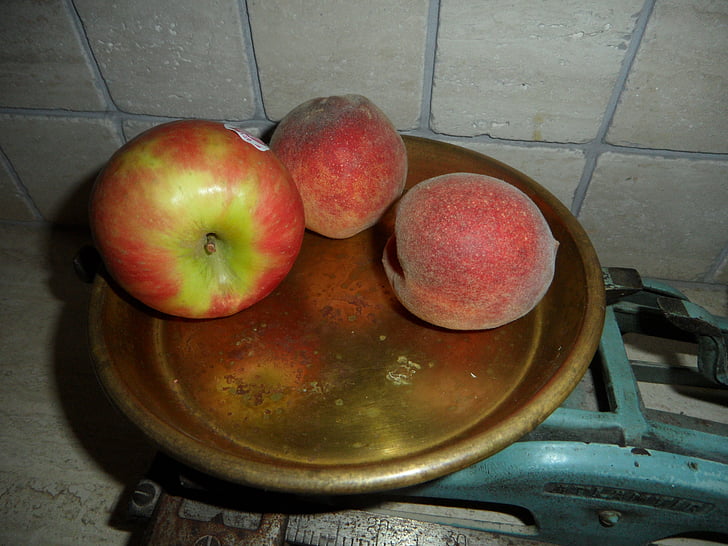 horizontal, Pan, fruits, peser, coquille