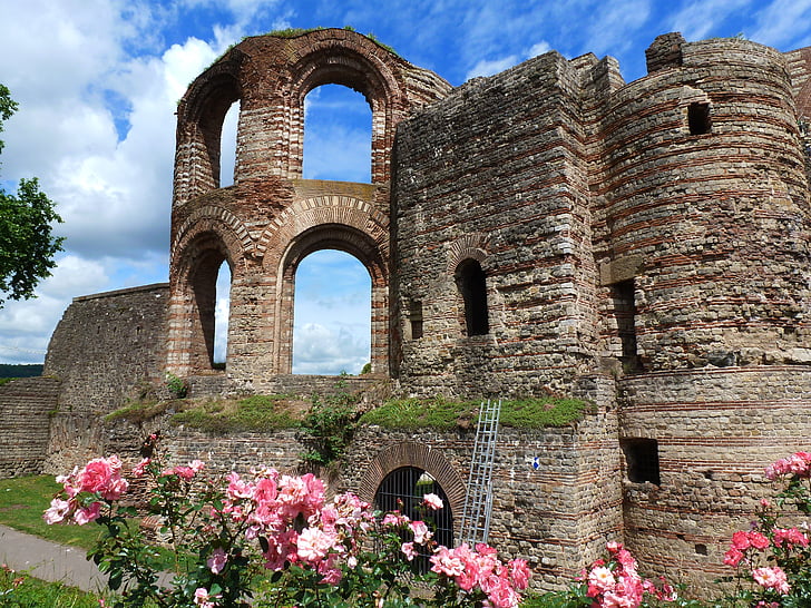 Trier, császár fürdő, ROM