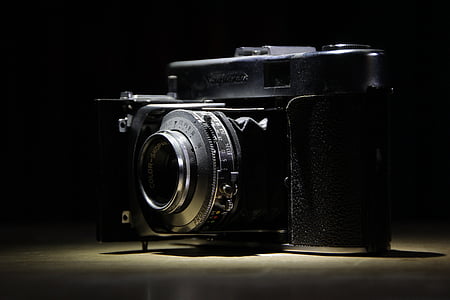 kamera, régi, Vintage, nosztalgia, retro, analóg, kamera - fényképészeti felszerelések