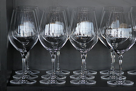 стъкло, вино, напитка, стъклени чаши със столче, дегустация, чаши за вино