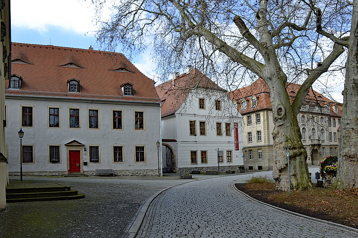 Merseburg, Sachsen-anhalt, Đức, phố cổ, địa điểm tham quan