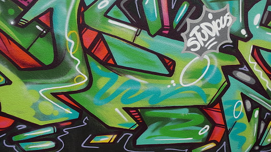 grafite, arte di strada, urbano