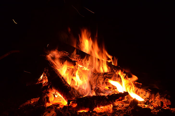 foc, foc de tabara, căldură, jar, arde, foc - fenomen natural, flacără