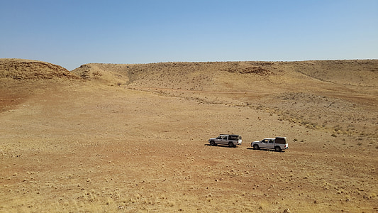 voyage, Camping, Namibie, paysage, 4 x 4, en plein air, montagne