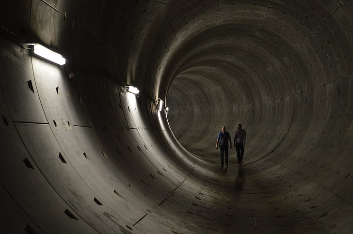 tunel, hriadeľ, tmavé, osamelý, hlboké, Hĺbka, Pešia turistika