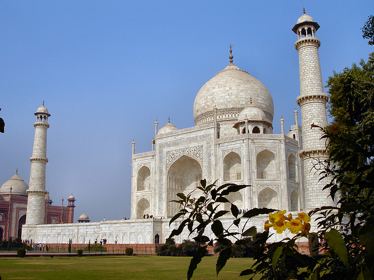 Agra, l'Índia, Palau, Patrimoni de la humanitat, UNESCO, Mausoleu de marbre, arquitectura