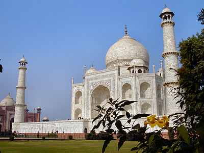 Agra, India, Paleis, werelderfgoed, UNESCO, marmeren mausoleum, het platform