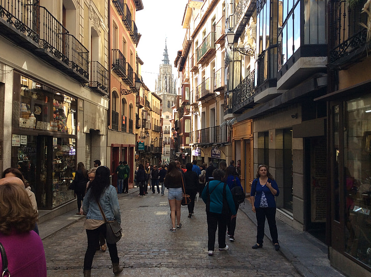 phố cổ, kiến trúc, tòa nhà lịch sử, xây dựng, Toledo