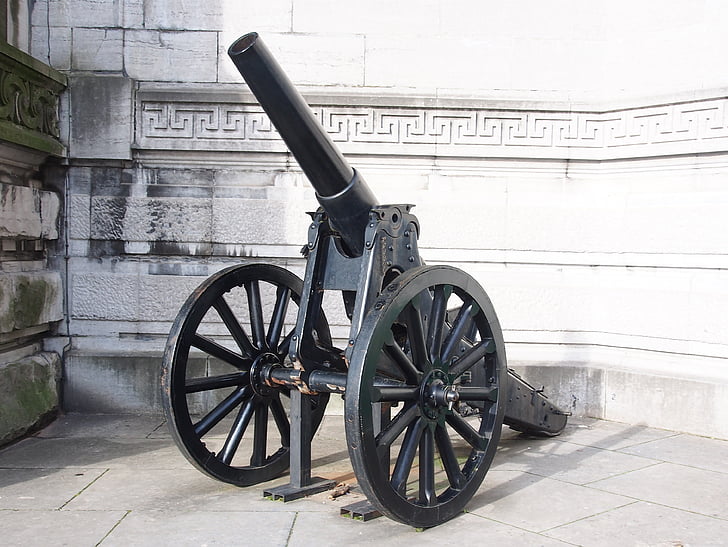 dělostřelectvo, Royal, Muzeum, ozbrojené síly, dělo, Brusel, vojenské