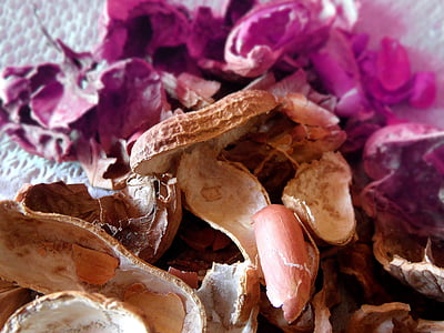 Арахис, грецкие орехи, Текстура, сушеные фрукты
