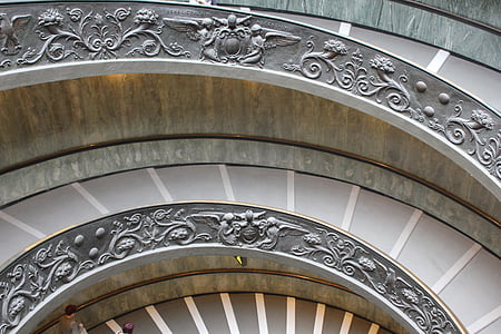 lépcsők, megkönnyebbülés, Vatikán