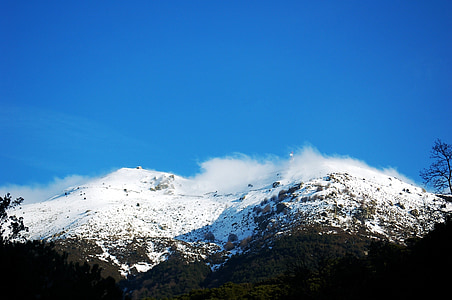 matagalls, βουνά, χιόνι, βουνό, τοπίο, φύση, λευκό