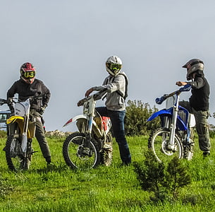 motociclisti, moto, moto, Dom, avventura, divertimento