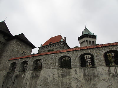 östlich, Schloss, Slowakei, Turm
