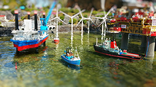 Legoland, miniatureverden, forlystelsesparken