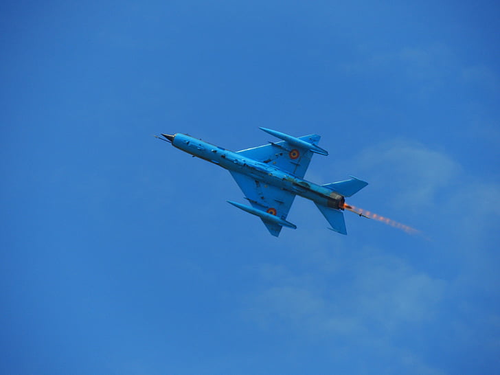 lancer MiG 21, Jet, silnik, moc konia, prędkość, naddźwiękowy, prędkość dźwięku