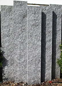 granit, steles, telen granit, Popusti, vrt, Amriswil, Thurgau