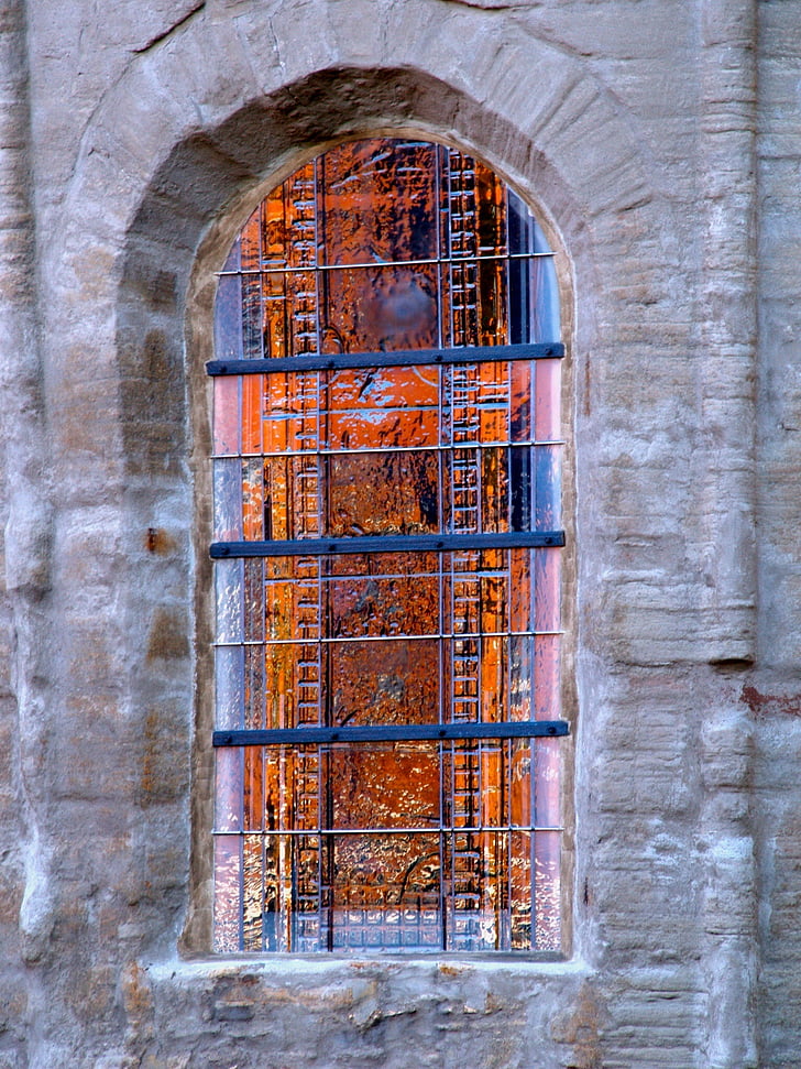 janela, vidro, arquitetura, blocos de vidro, Historicamente, vidro colorido, janela antiga