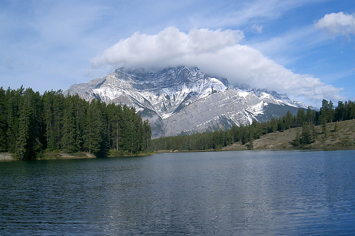 Parc national Banff, Canada, nature, Parc national, Lac, Banff, Alberta