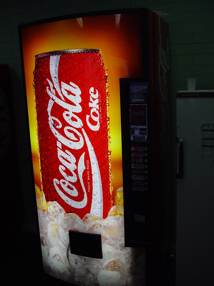 machine, vending, drinks