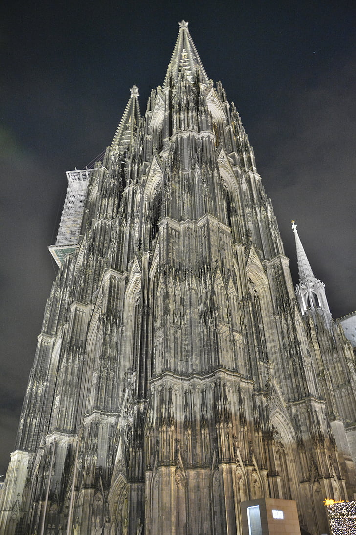 cologne cathedral, dom, cologne, hdr, church, house of worship, architecture