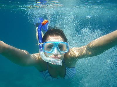 diving, snorkeling, nature, water, sea, beach, holiday
