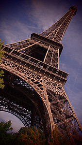 Paris, Eyfel Kulesi, ilgi duyulan yerler, yüzyıl sergi, manzarası