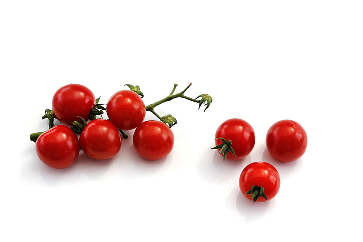 tomatoes, vegetables, red