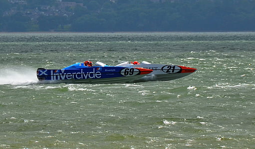 powerboats, speed, speedboat, water, power, fast, sport
