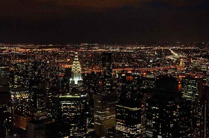 New york, Manhattan, città, grande città, capitale, grattacielo, grande mela